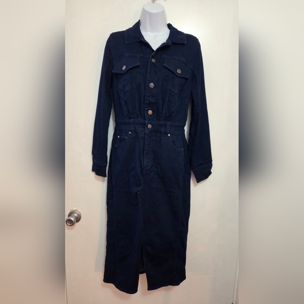 Universal Standard Women's Denim Dress 2XS